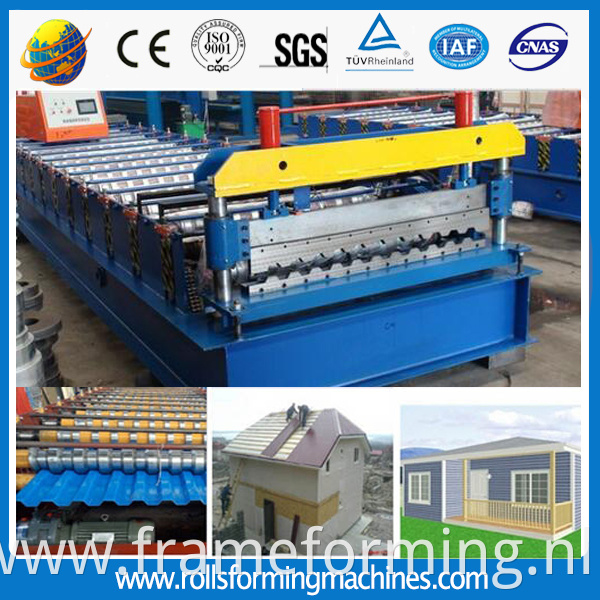 C21 Russia Roof panel wall tile machine 